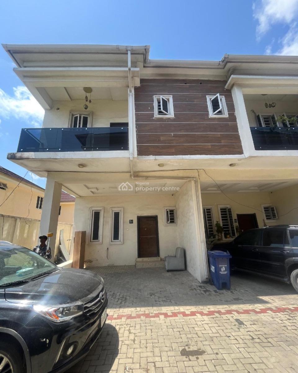 Lovely 4 Bedroom Terrace Duplex with Bq, Vgc, Vgc, Lekki, Lagos, Terraced Duplex for Sale