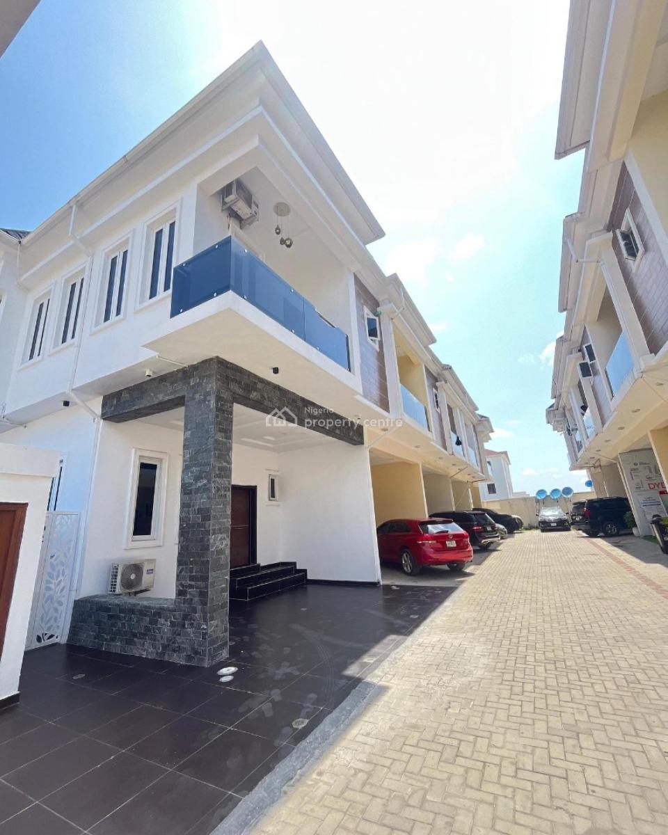 Lovely 4 Bedroom Terrace Duplex with Bq, Vgc, Vgc, Lekki, Lagos, Terraced Duplex for Sale