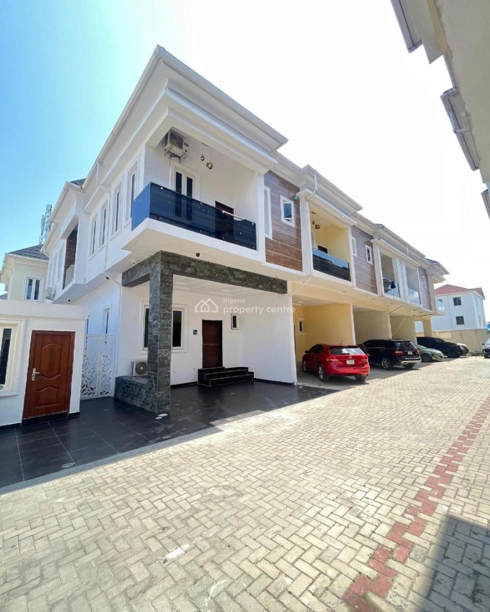 Lovely 4 Bedroom Terrace Duplex with Bq, Vgc, Vgc, Lekki, Lagos, Terraced Duplex for Sale