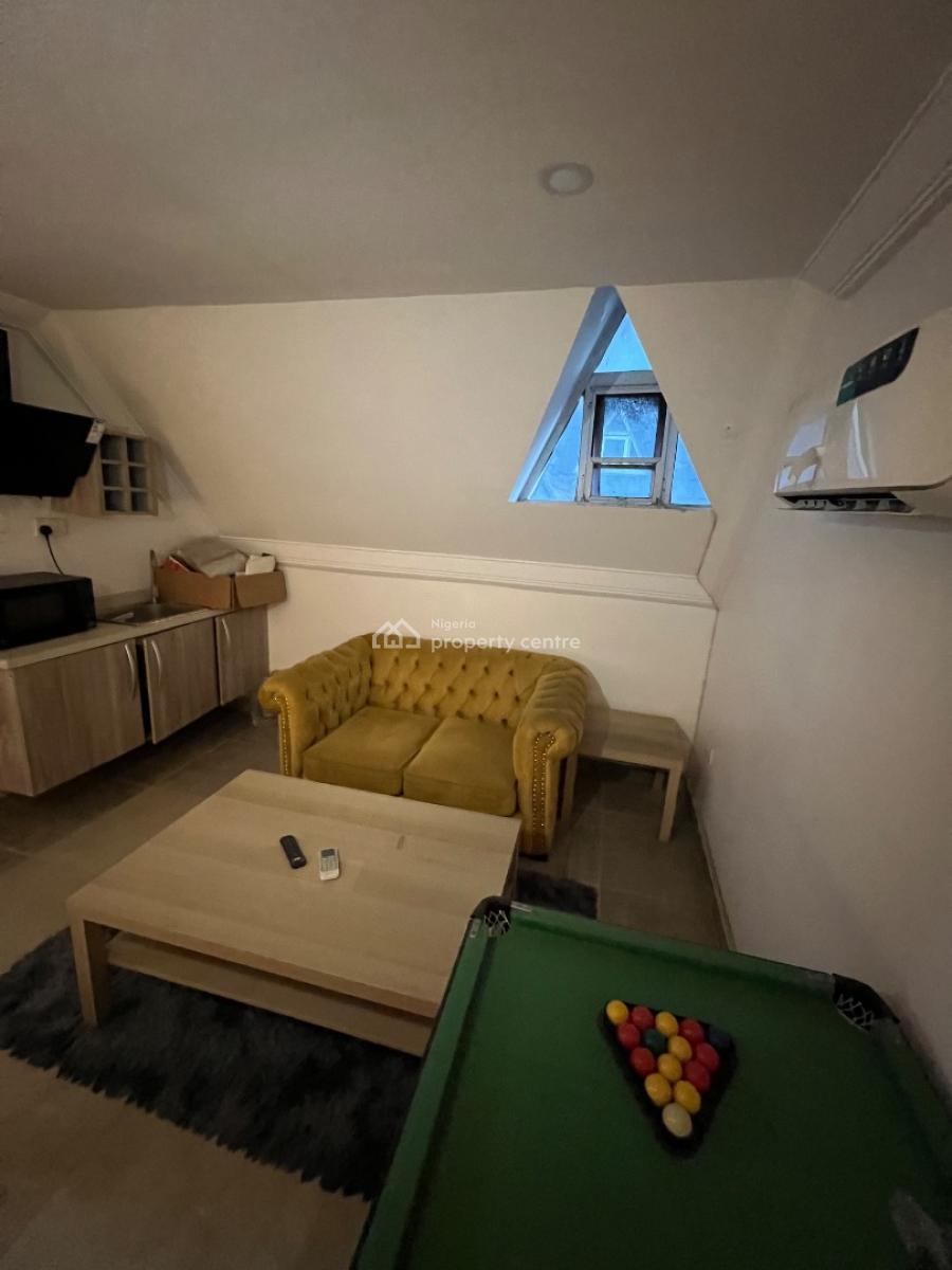 Furnished Room and Palour Penthouse with Inverter and Two Acs, Ikate Elegushi, Lekki, Lagos, Mini Flat (room and Parlour) for Rent