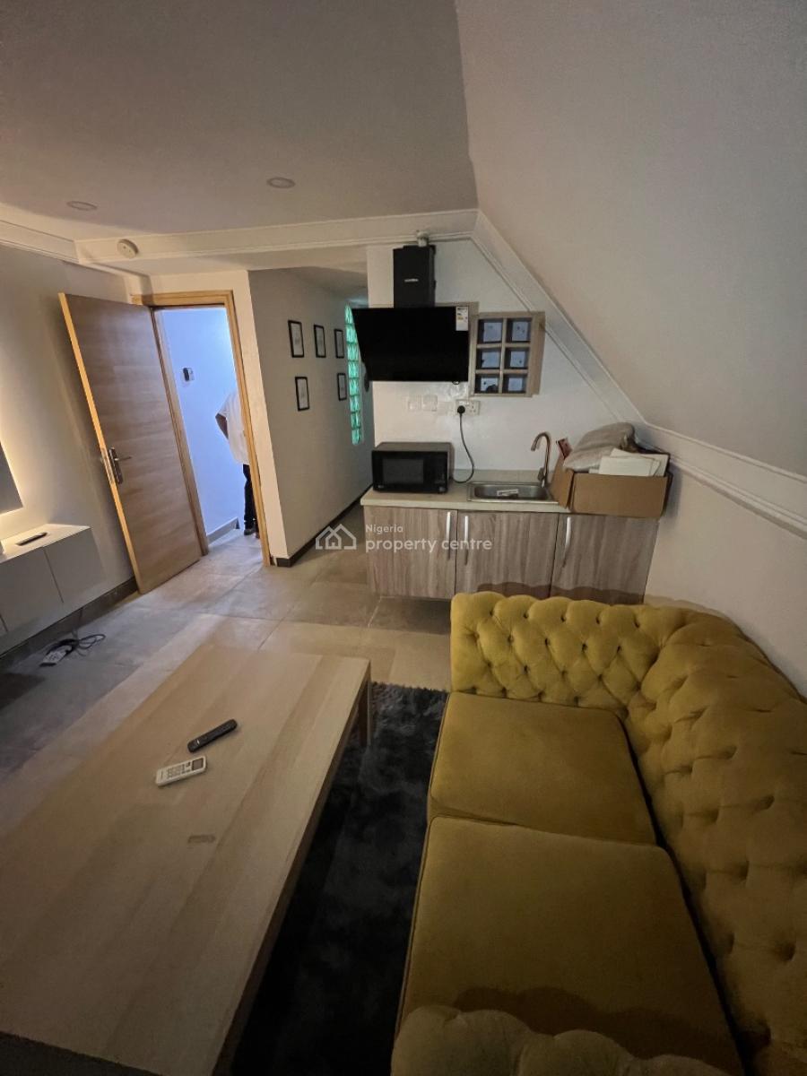 Furnished Room and Palour Penthouse with Inverter and Two Acs, Ikate Elegushi, Lekki, Lagos, Mini Flat (room and Parlour) for Rent