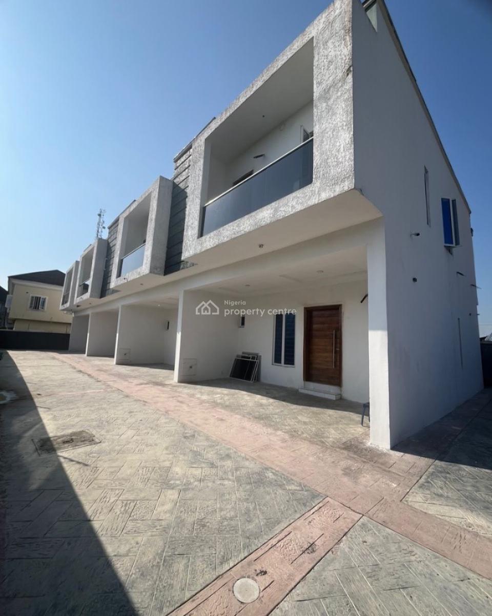 Lovely 4 Bedroom Terrace Duplex with Bq, Ikota, Ikota, Lekki, Lagos, Terraced Duplex for Sale