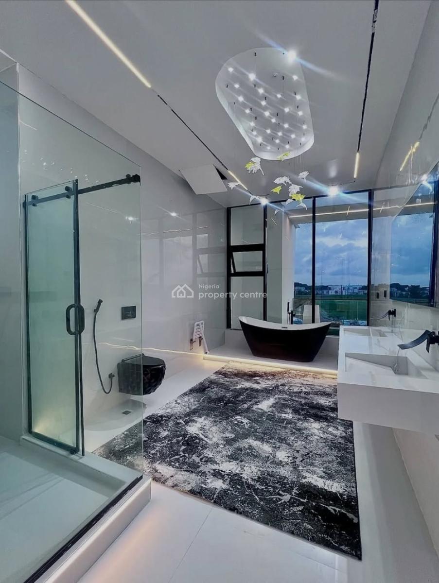 5bedroom Duplex with Swimming Pool, Elevator,bq,cinema, Pentfloor, Hampton Lake Island Estate, Osapa, Lekki, Lagos, Detached Duplex for Sale