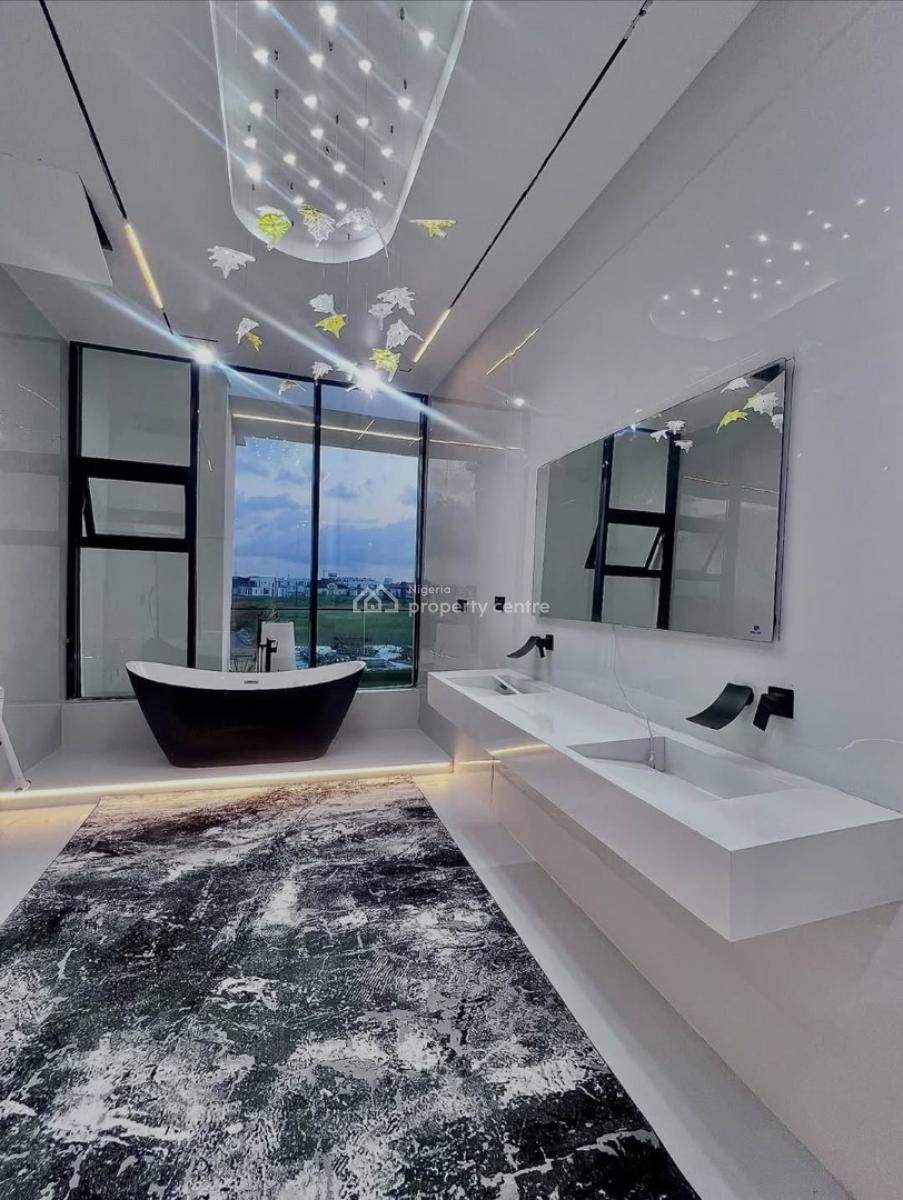 5bedroom Duplex with Swimming Pool, Elevator,bq,cinema, Pentfloor, Hampton Lake Island Estate, Osapa, Lekki, Lagos, Detached Duplex for Sale