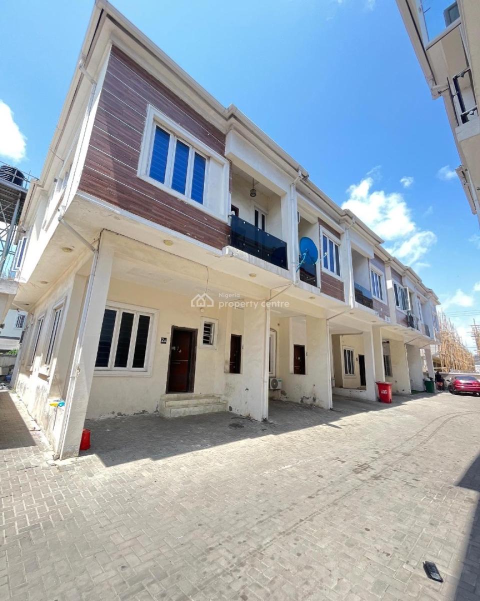 Lovely 4 Bedroom Terrace Duplex with Bq, Vgc, Vgc, Lekki, Lagos, Terraced Duplex for Sale