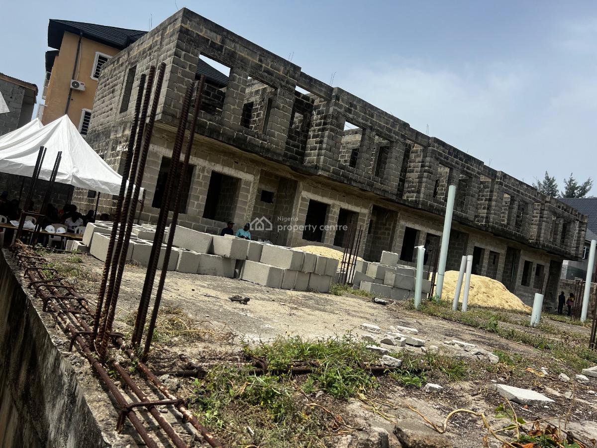 2 Bed Terrace Duplex, By Coastal Road, Ajah, Okun-ajah, Ajah, Lagos, Terraced Duplex for Sale
