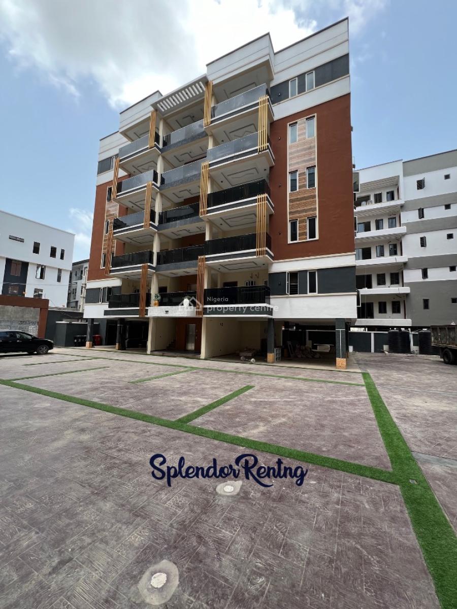 Spacious 2 Bedroom Apartments with a Bq, Pool,outdoor Lounge and a Gym, Lekki Phase 1, Lekki, Lagos, Flat / Apartment for Rent