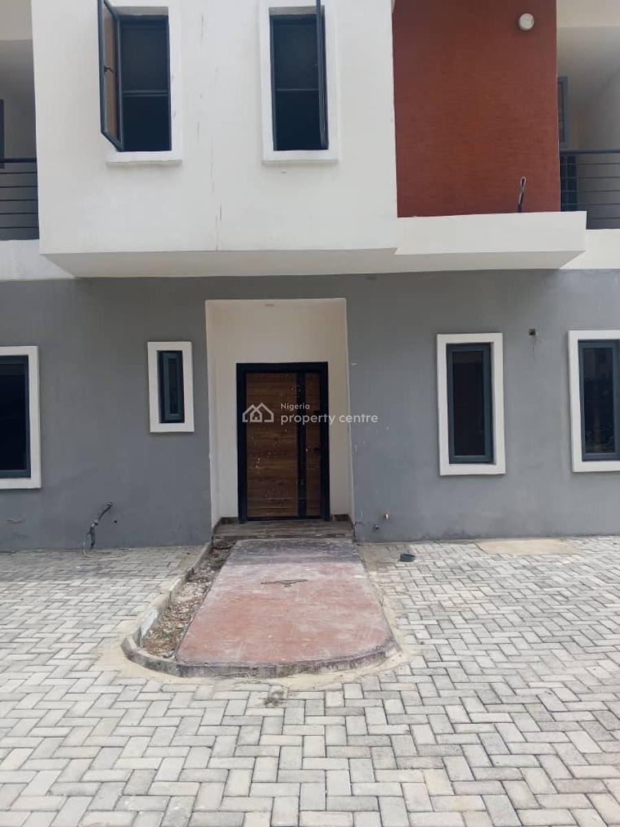 Newly Built 4 Bedroom Terrace Duplex, Emmanuel Adopaye Street, Off Gbangbala Road, Close to Oba Afin Elegush, Ikate Elegushi, Lekki, Lagos, Terraced Duplex for Rent