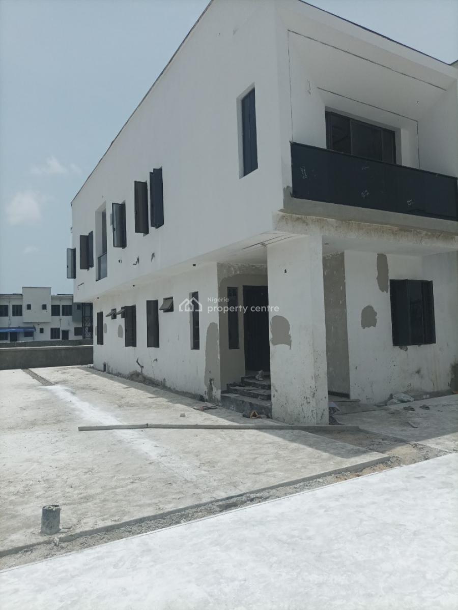 Newly Completed 4 Bedroom Duplex in a Curtilage of Other Units, Hi Life Estate, Ogombo Road,by Ojaja Mall, Lekki Phase 2, Lekki, Lagos, Terraced Duplex for Rent