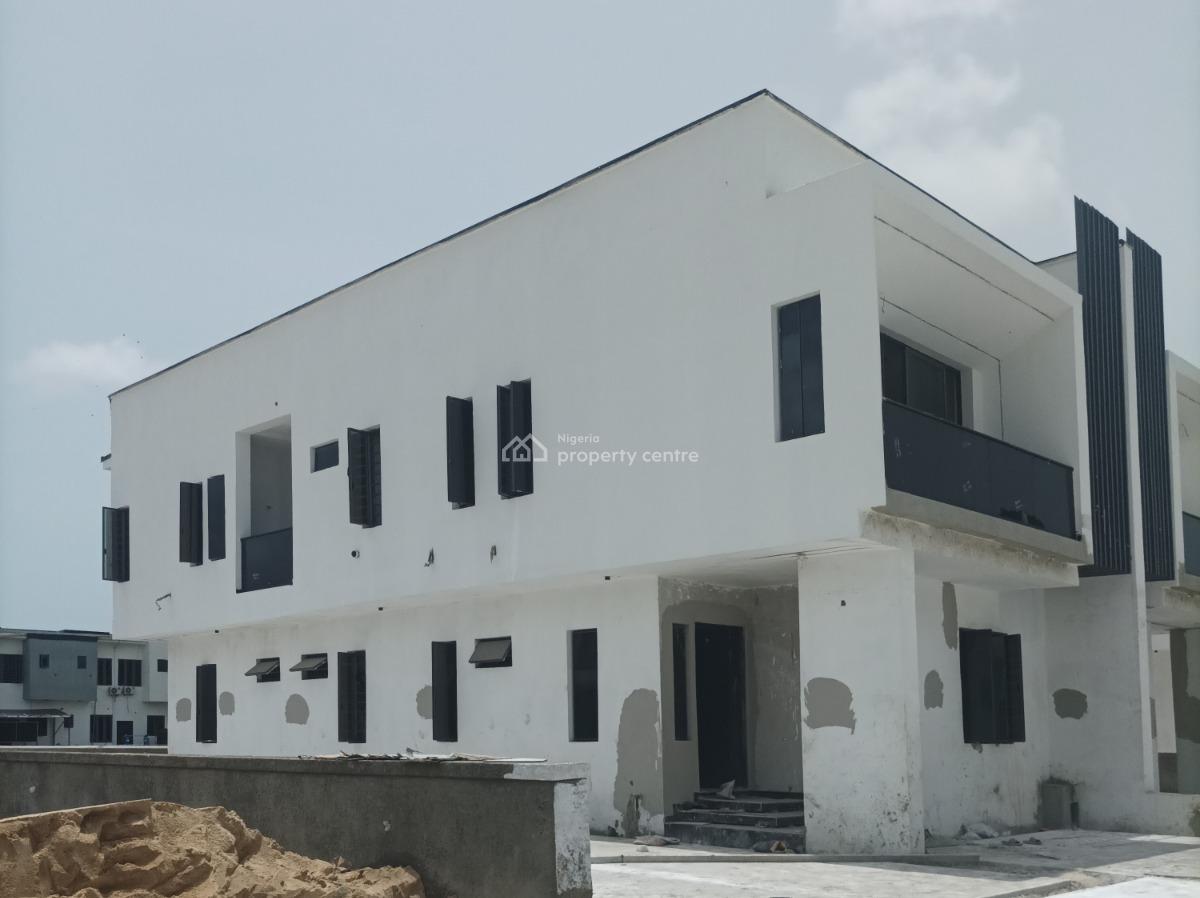 Newly Completed 4 Bedroom Duplex in a Curtilage of Other Units, Hi Life Estate, Ogombo Road,by Ojaja Mall, Lekki Phase 2, Lekki, Lagos, Terraced Duplex for Rent