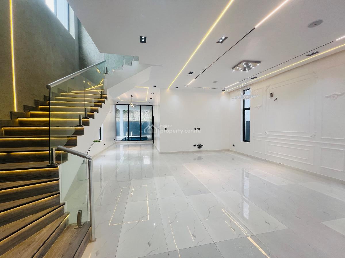 Premium 5 Bedroom Fully Detached Duplex with Swimming Pool, Chevron Tollgate, Lekki Phase 2, Lekki, Lagos, Detached Duplex for Sale