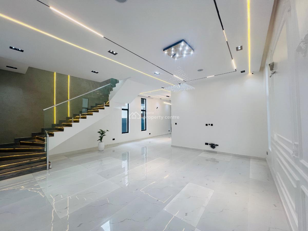 Premium 5 Bedroom Fully Detached Duplex with Swimming Pool, Chevron Tollgate, Lekki Phase 2, Lekki, Lagos, Detached Duplex for Sale