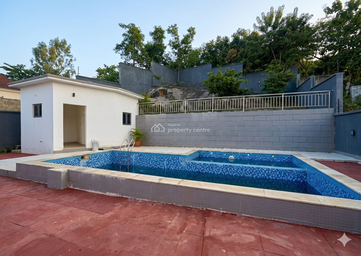 5 Bedroom Fully Detached Duplexes and 2 Self Contain Bq with Swimming Pool, Maitama District, Abuja, Detached Duplex for Sale