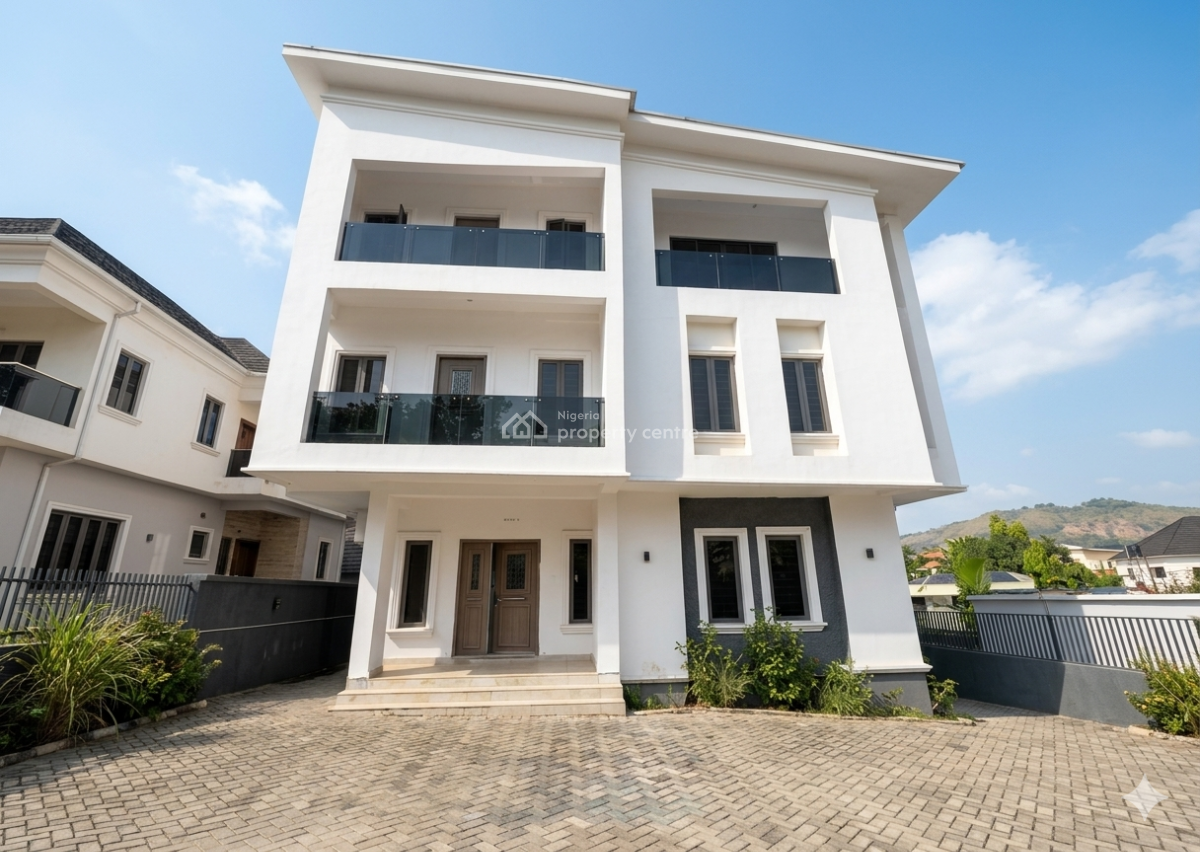 5 Bedroom Fully Detached Duplexes and 2 Self Contain Bq with Swimming Pool, Maitama District, Abuja, Detached Duplex for Sale
