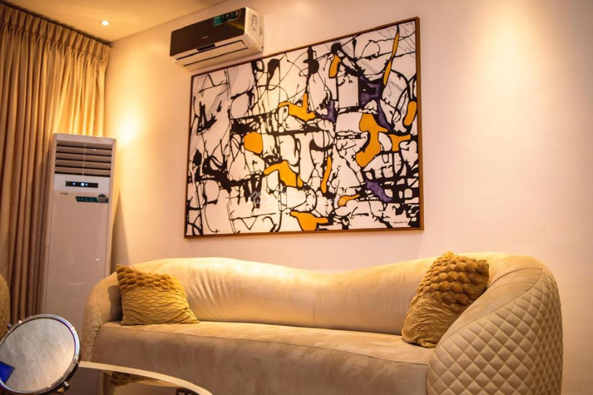 3 Bedrooms Smart Maisonette, Banana Island Road, Riverside Apartment, Ikoyi, Lagos, Flat / Apartment Short Let