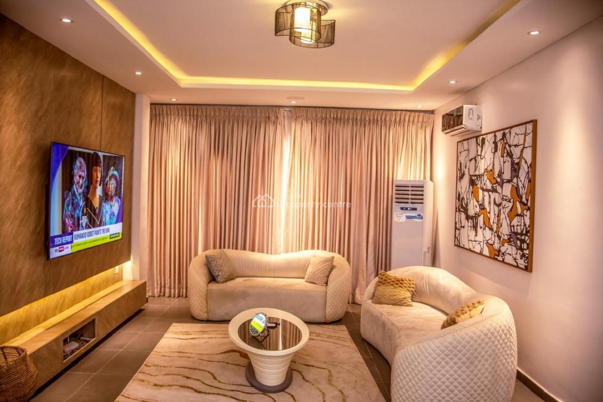 3 Bedrooms Smart Maisonette, Banana Island Road, Riverside Apartment, Ikoyi, Lagos, Flat / Apartment Short Let