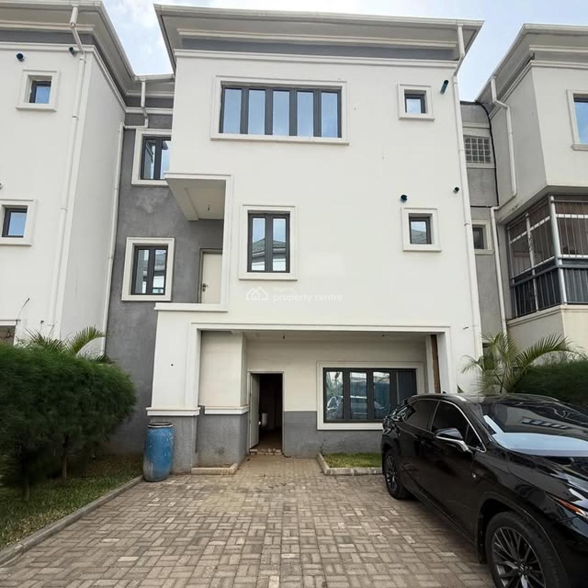 Spacious 4 Bedroom Terrace Duplex 1 Room Bq(advanced Carcass), Maitama District, Abuja, Terraced Duplex for Sale