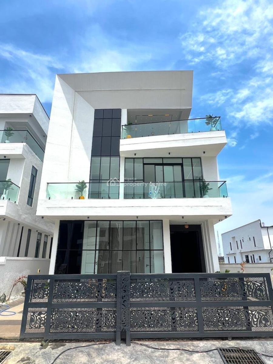 Ultra-luxury 6-bedroom Fully Detached House with Bq, Pool, Chevronn, Lekki, Lagos, Detached Duplex for Sale