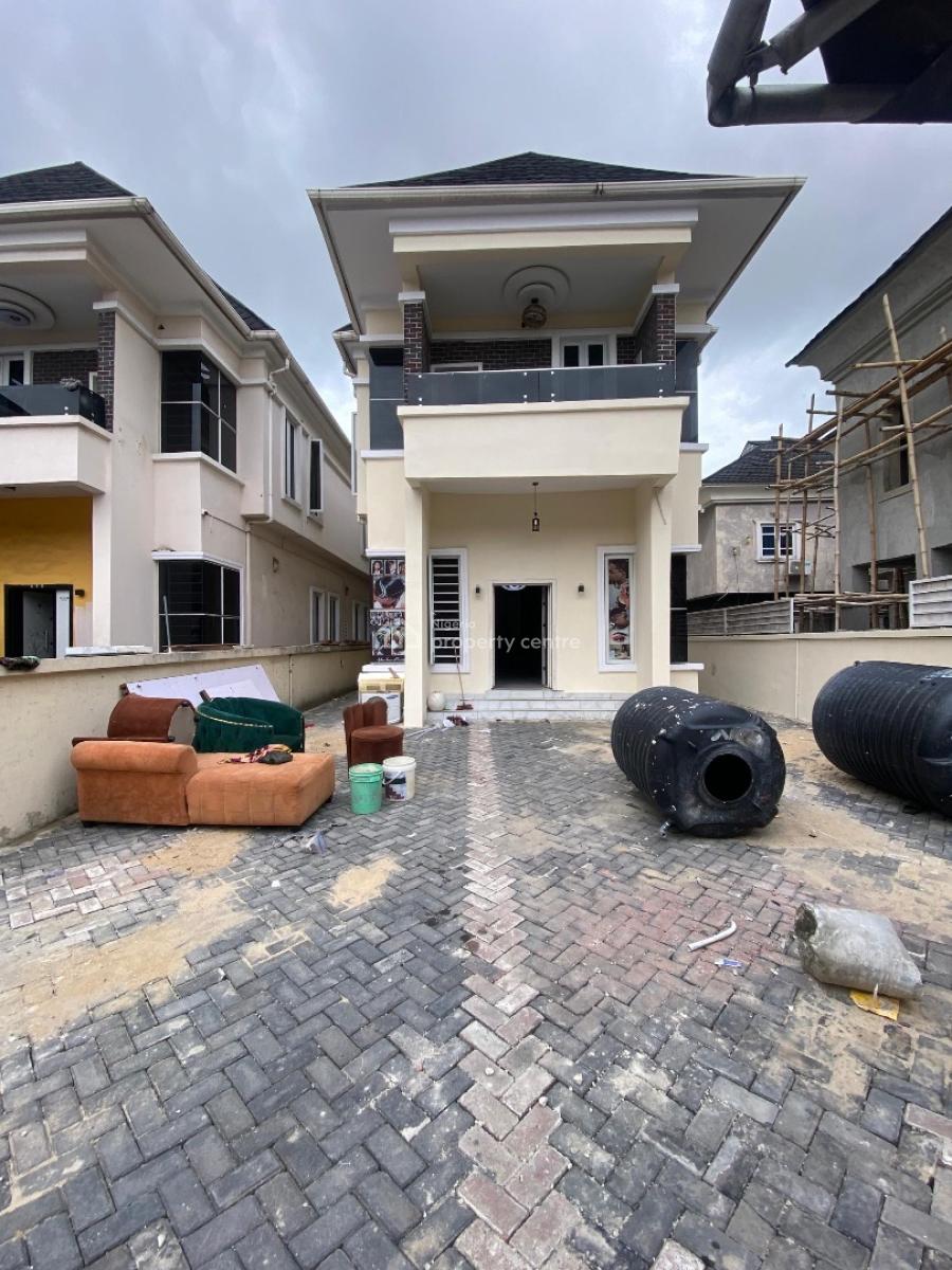 Renovated 5 Bedroom Duplex Fully Detached with Bq Very Spacious, Orchid Road Lekki, Lekki, Lagos, Detached Duplex for Rent