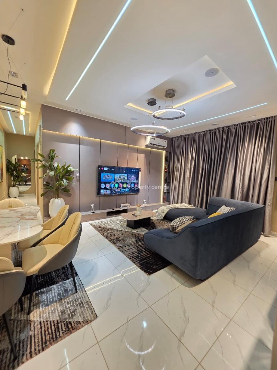 Luxury Furnished 2bedroom Apartment with Pool ,gym,ps5 and Snooker, Ikate, Lekki, Lagos, Flat / Apartment for Rent