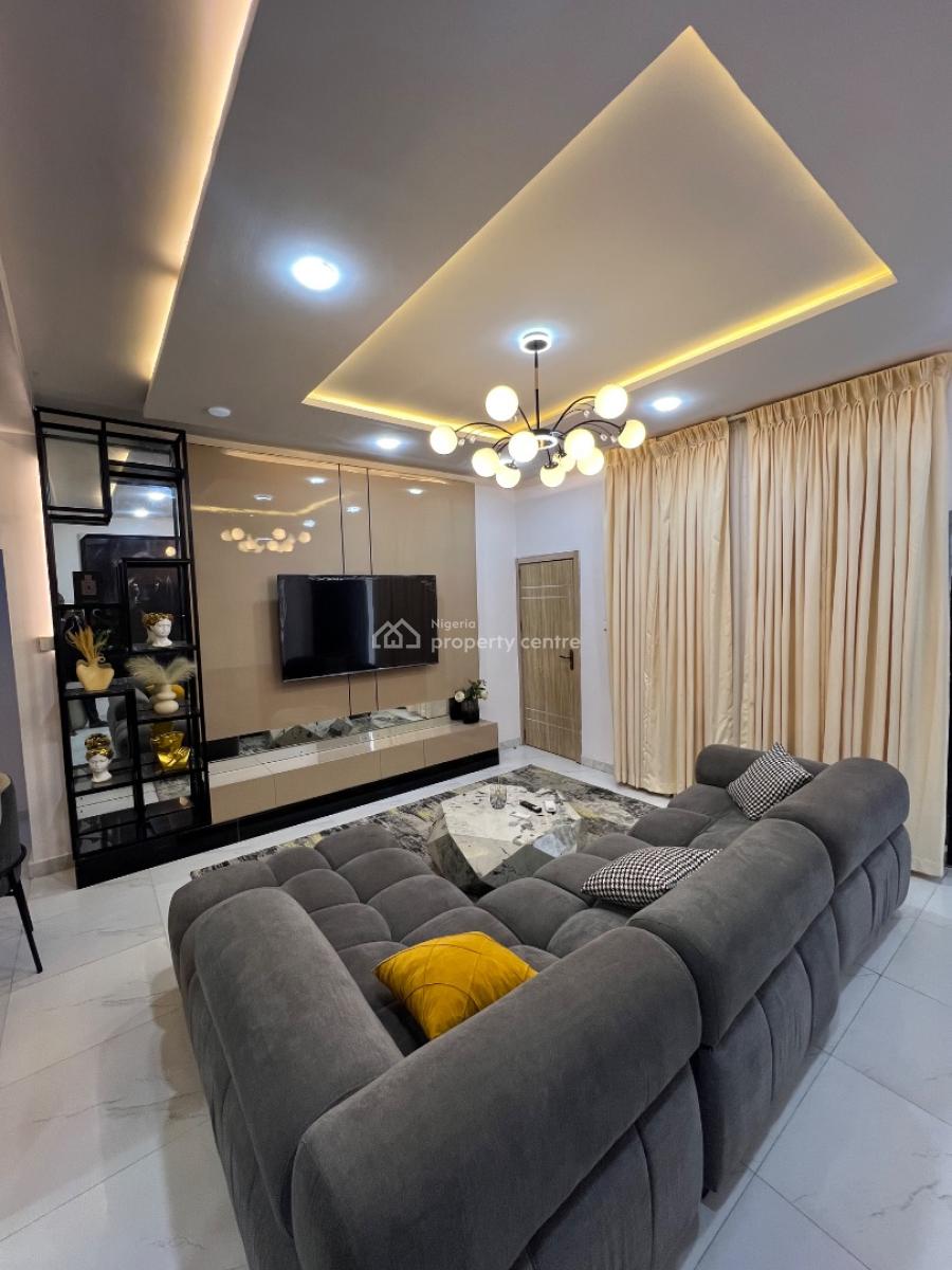 Fully Furnished 2 Bedroom Apartments with Cinema and a Laundry Room., Lekki Phase 1, Lekki, Lagos, Flat / Apartment for Rent