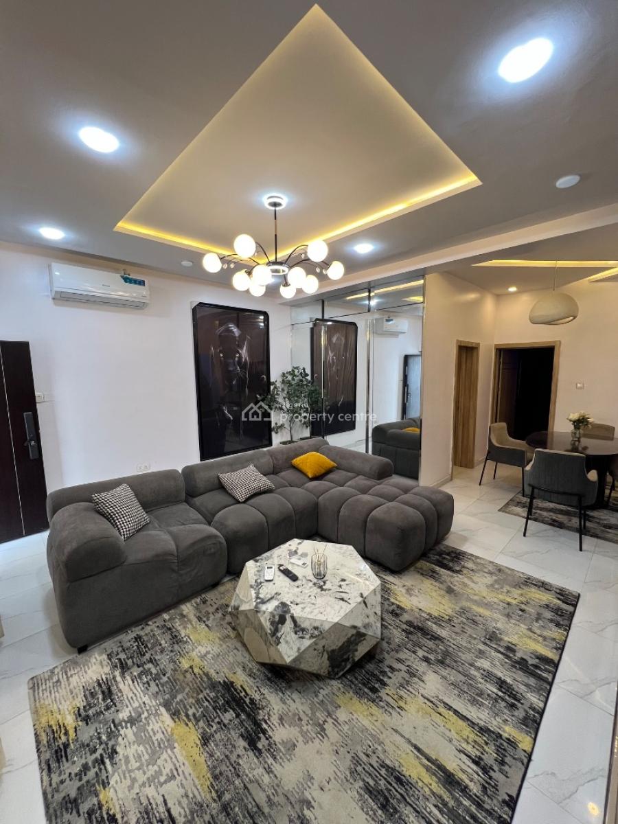 Fully Furnished 2 Bedroom Apartments with Cinema and a Laundry Room., Lekki Phase 1, Lekki, Lagos, Flat / Apartment for Rent