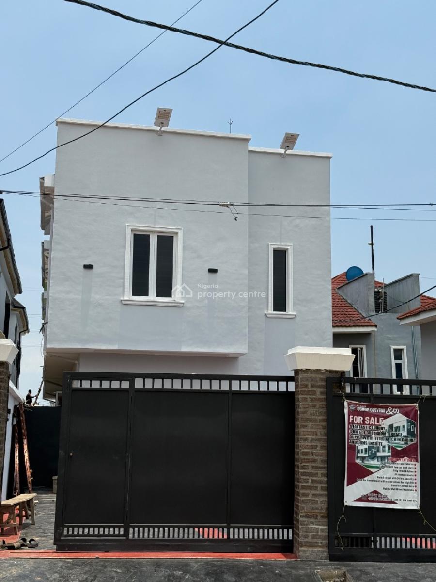 Luxury Newly Built 3 Bedroom Terrace Duplex., Gbagada, Lagos, Terraced Duplex for Sale