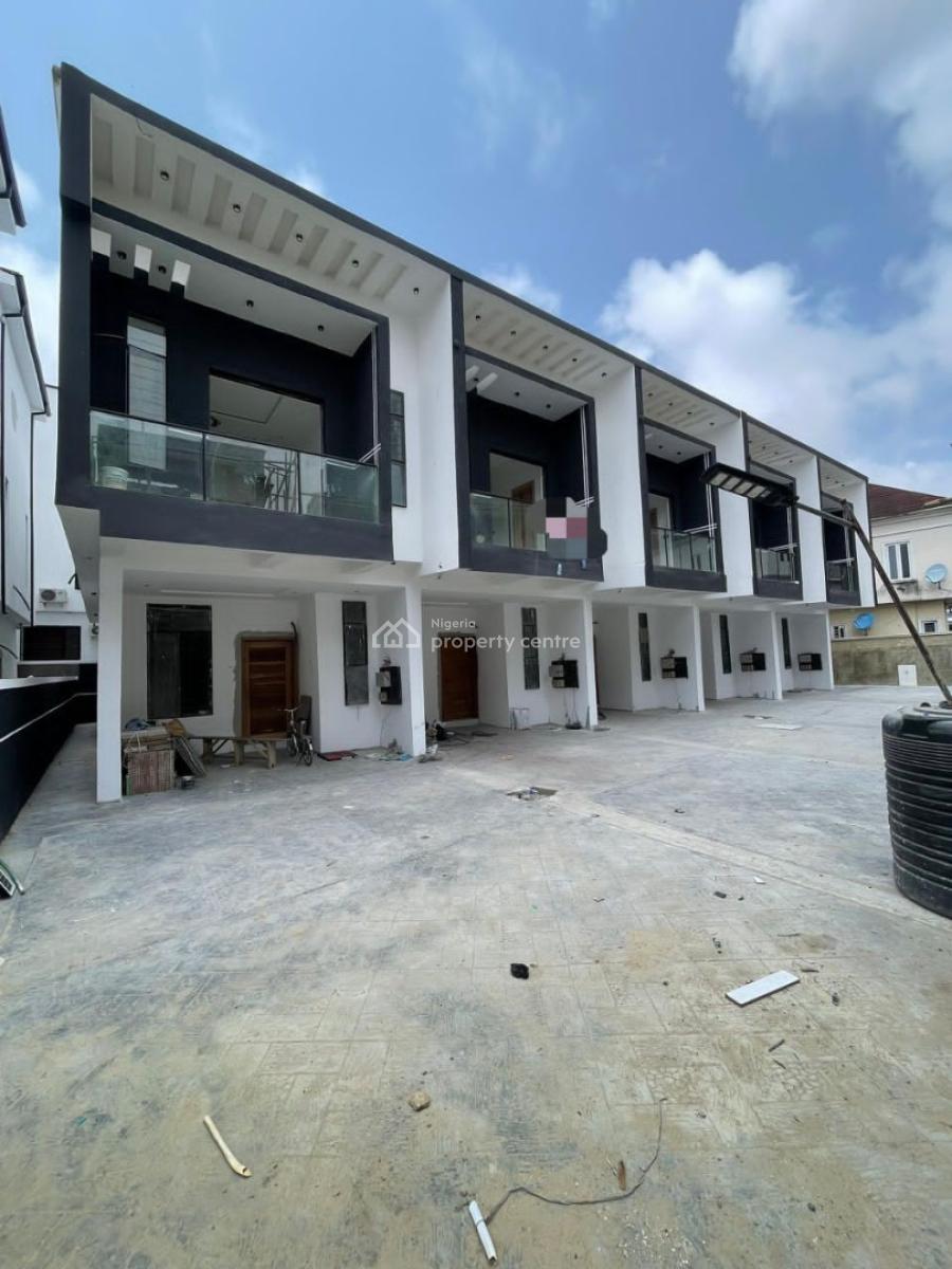 Luxury 4bedroom.terrace Duplex with Ample Packing Space and Topnotched, Chevron Axis., Lekki Phase 1, Lekki, Lagos, Terraced Duplex for Sale