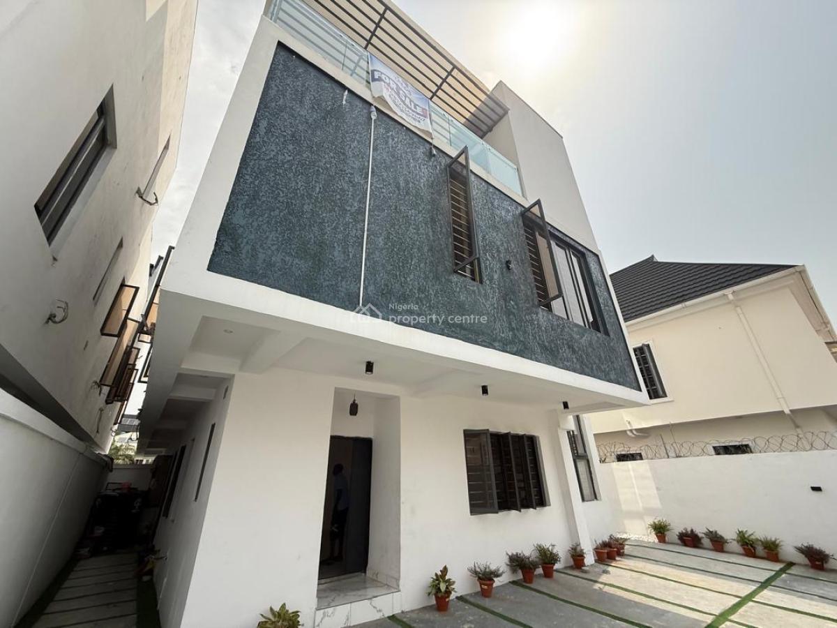 Luxury 4 Bedroom Apartment with Bq for Distress, Chevron Alternative Route, Lekki Expressway, Lekki, Lagos, Semi-detached Duplex for Rent