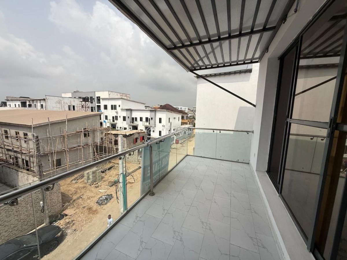 Luxury 4 Bedroom Apartment with Bq for Distress, Chevron Alternative Route, Lekki Expressway, Lekki, Lagos, Semi-detached Duplex for Rent