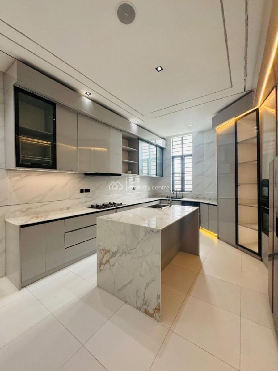 Well Built 5 Bedroom Detached Duplex with Cinema ,swimming Pool,and Bq, Chevron, Secured and Organized Estate in a Flood Free Environment, Lekki, Lagos, Detached Duplex for Sale