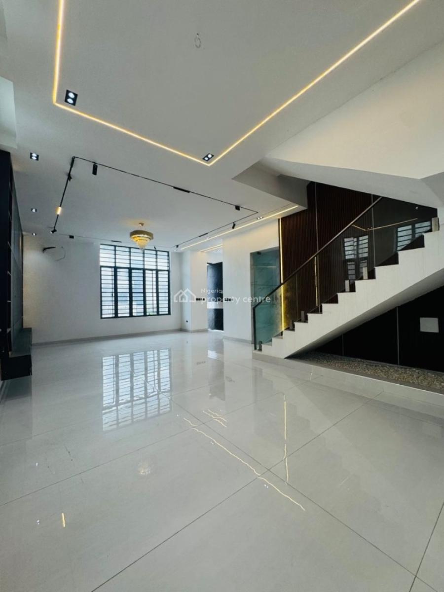 Well Built 5 Bedroom Detached Duplex with Cinema ,swimming Pool,and Bq, Chevron, Secured and Organized Estate in a Flood Free Environment, Lekki, Lagos, Detached Duplex for Sale