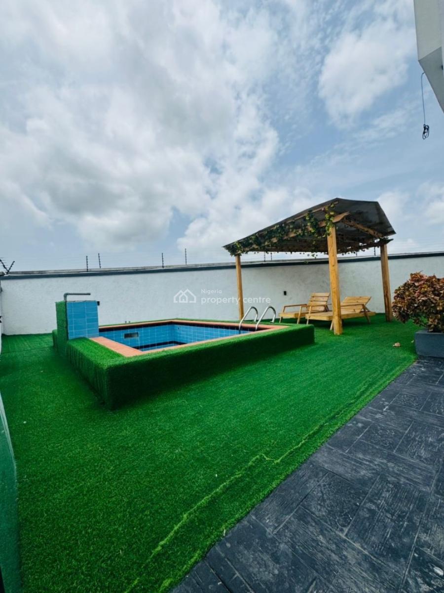Well Built 5 Bedroom Detached Duplex with Cinema ,swimming Pool,and Bq, Chevron, Secured and Organized Estate in a Flood Free Environment, Lekki, Lagos, Detached Duplex for Sale
