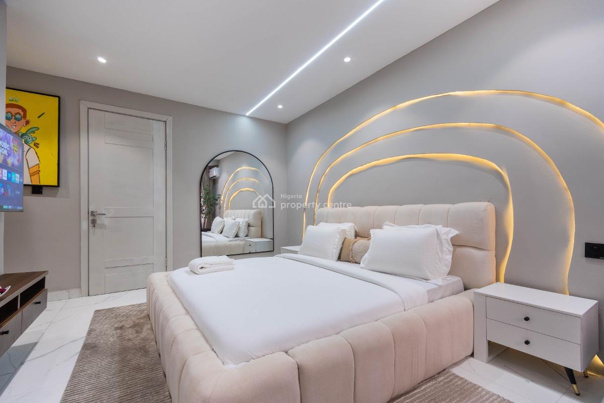 Luxury 2-bedroom Serviced Apartment, Rasheed Alaba Williams, Lekki Phase 1, Lekki, Lagos, Flat / Apartment Short Let