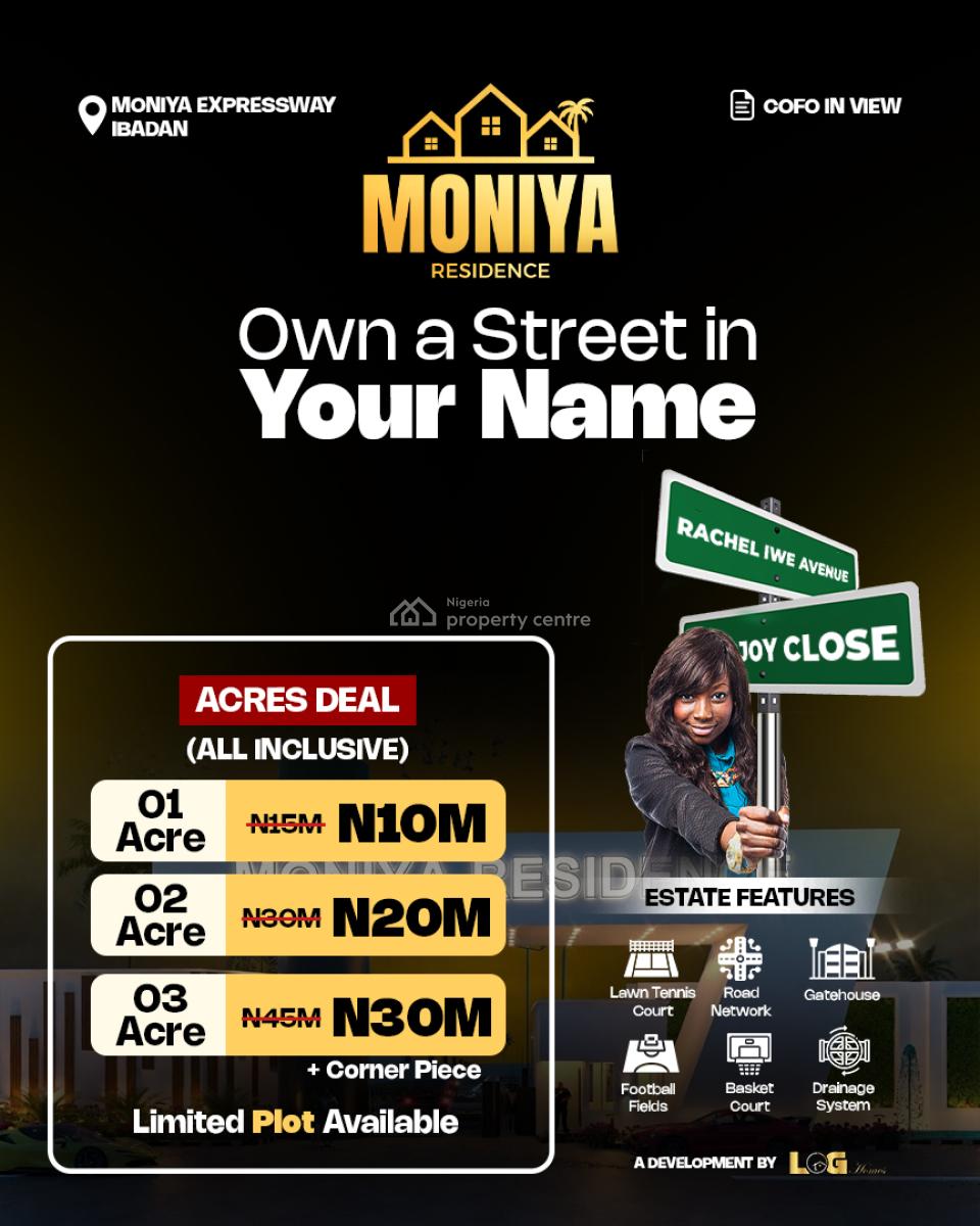 Buy and Build Land in an Estate, Buy and Build Land in Moniya Ibadan Expressway., Ibadan, Oyo, Residential Land for Sale