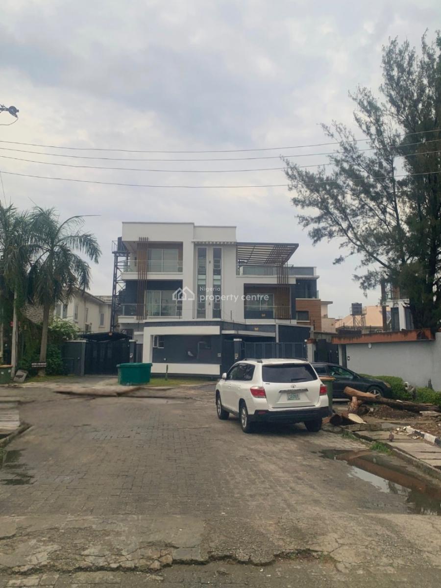 Smart 5-bedroom Detached Villa with Private Pool & Grand Entertainment, Off Admirlty, Lekki Phase 1, Lekki, Lagos, Detached Duplex for Sale