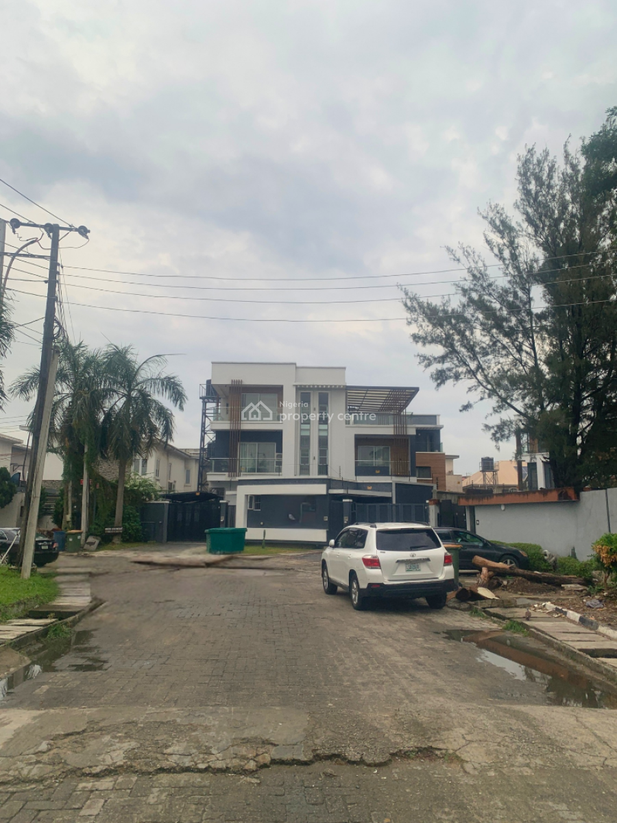 Smart 5-bedroom Detached Villa with Private Pool & Grand Entertainment, Off Admirlty, Lekki Phase 1, Lekki, Lagos, Detached Duplex for Sale