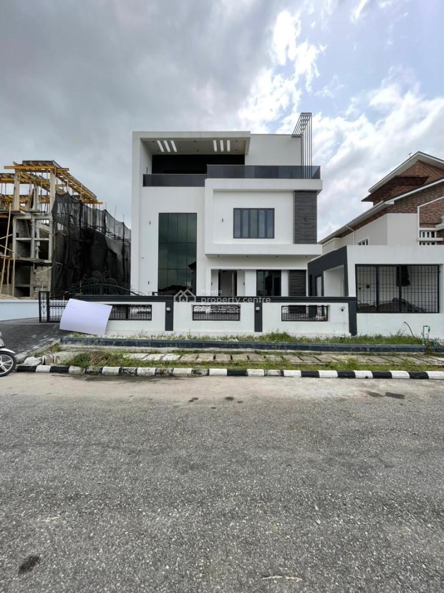 Smart Luxury 5bedroom Fully Detached Duplex with Bq  Pinnock Beach, Pinnock Beach Estate, Osapa, Lekki, Lagos, Detached Duplex for Sale