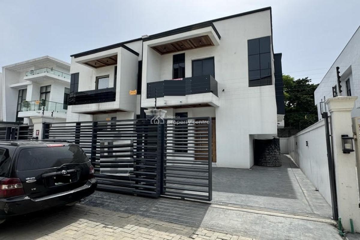 Charming 4 Bedroom Semi- Detached Duplex with Bq, Chevron Toll Gate, Lekki, Lagos, Semi-detached Duplex for Sale
