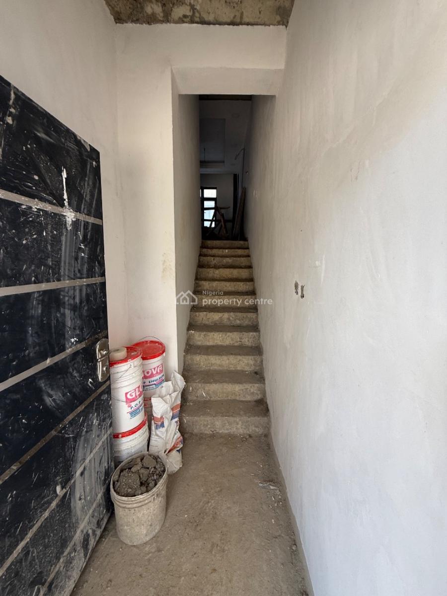 Architectural Design Luxury 4 Bedroom Terrace Selling As Carcasses, Gbagada, Lagos, Terraced Duplex for Sale