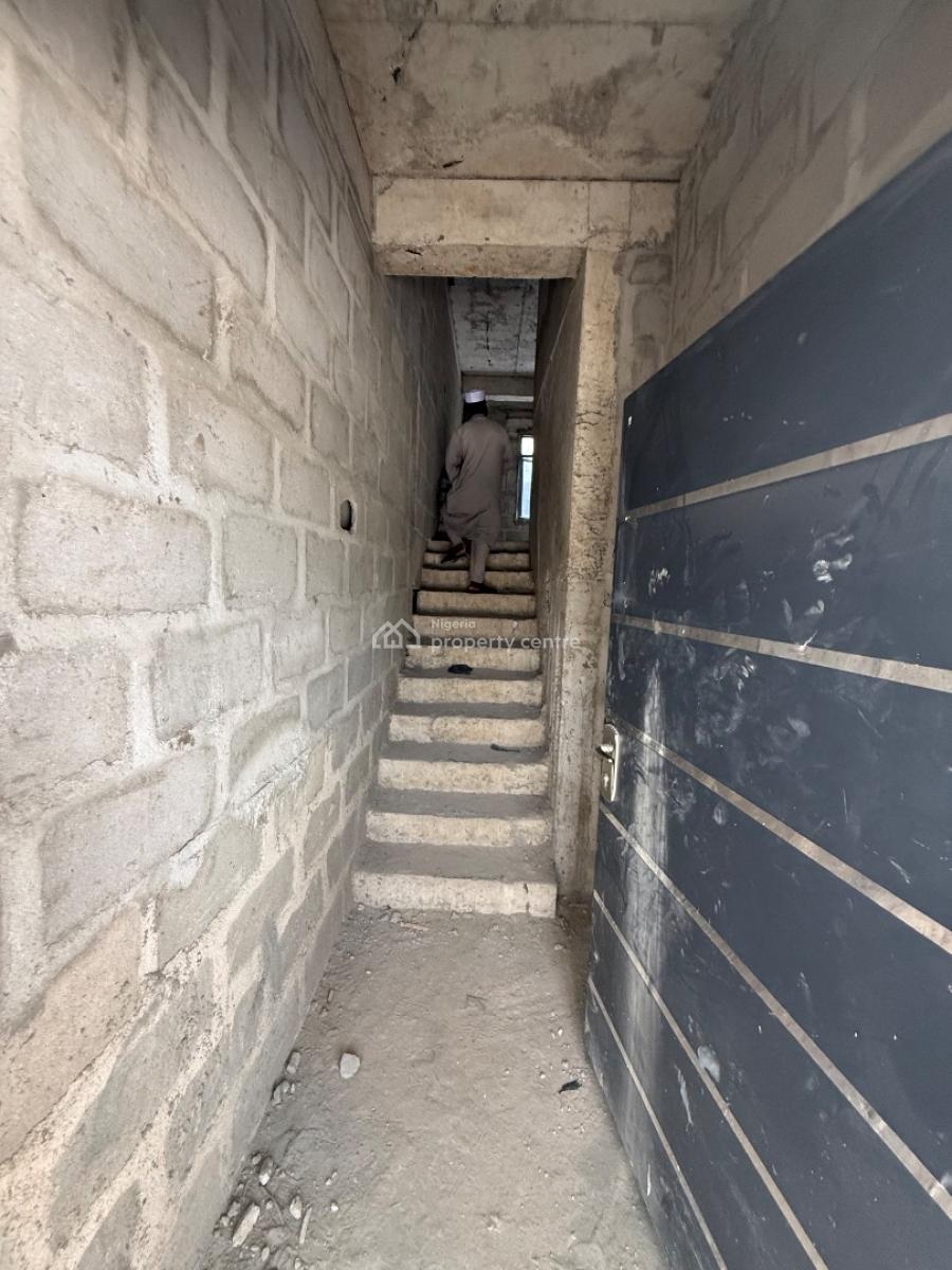 Architectural Design Luxury 4 Bedroom Terrace Selling As Carcasses, Gbagada, Lagos, Terraced Duplex for Sale