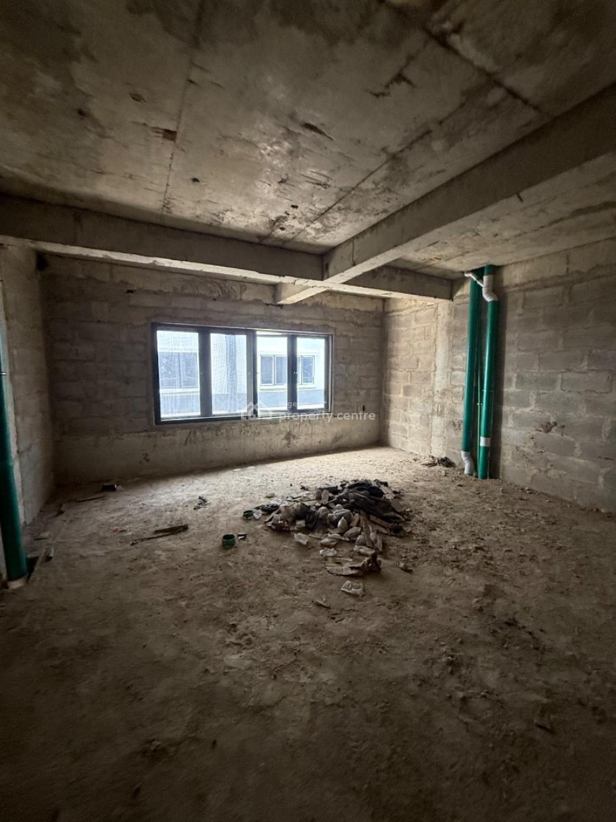 Architectural Design Luxury 4 Bedroom Terrace Selling As Carcasses, Gbagada, Lagos, Terraced Duplex for Sale