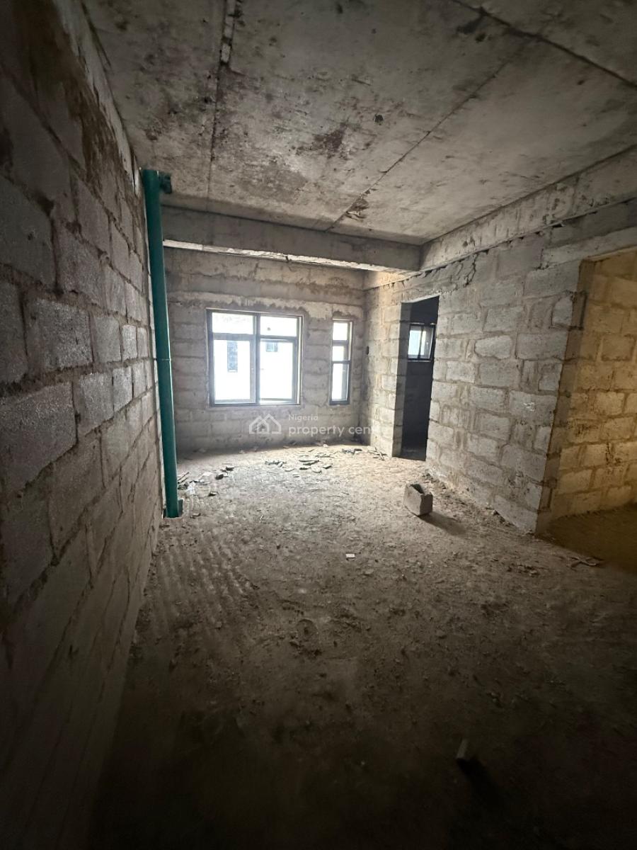 Architectural Design Luxury 4 Bedroom Terrace Selling As Carcasses, Gbagada, Lagos, Terraced Duplex for Sale