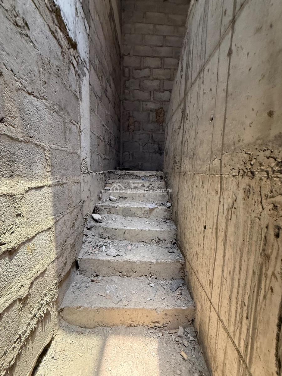 Architectural Design Luxury 4 Bedroom Terrace Selling As Carcasses, Gbagada, Lagos, Terraced Duplex for Sale