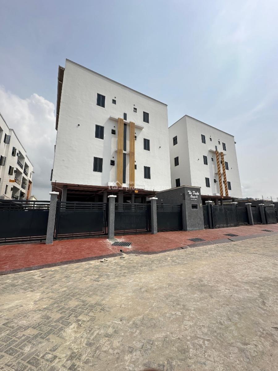 Outstanding Luxury Spacious 2 Bedroom Apartment with Bq & Gym, in a Secured Call-to-access Estate, Ikate, Lekki, Lagos, Flat / Apartment for Sale