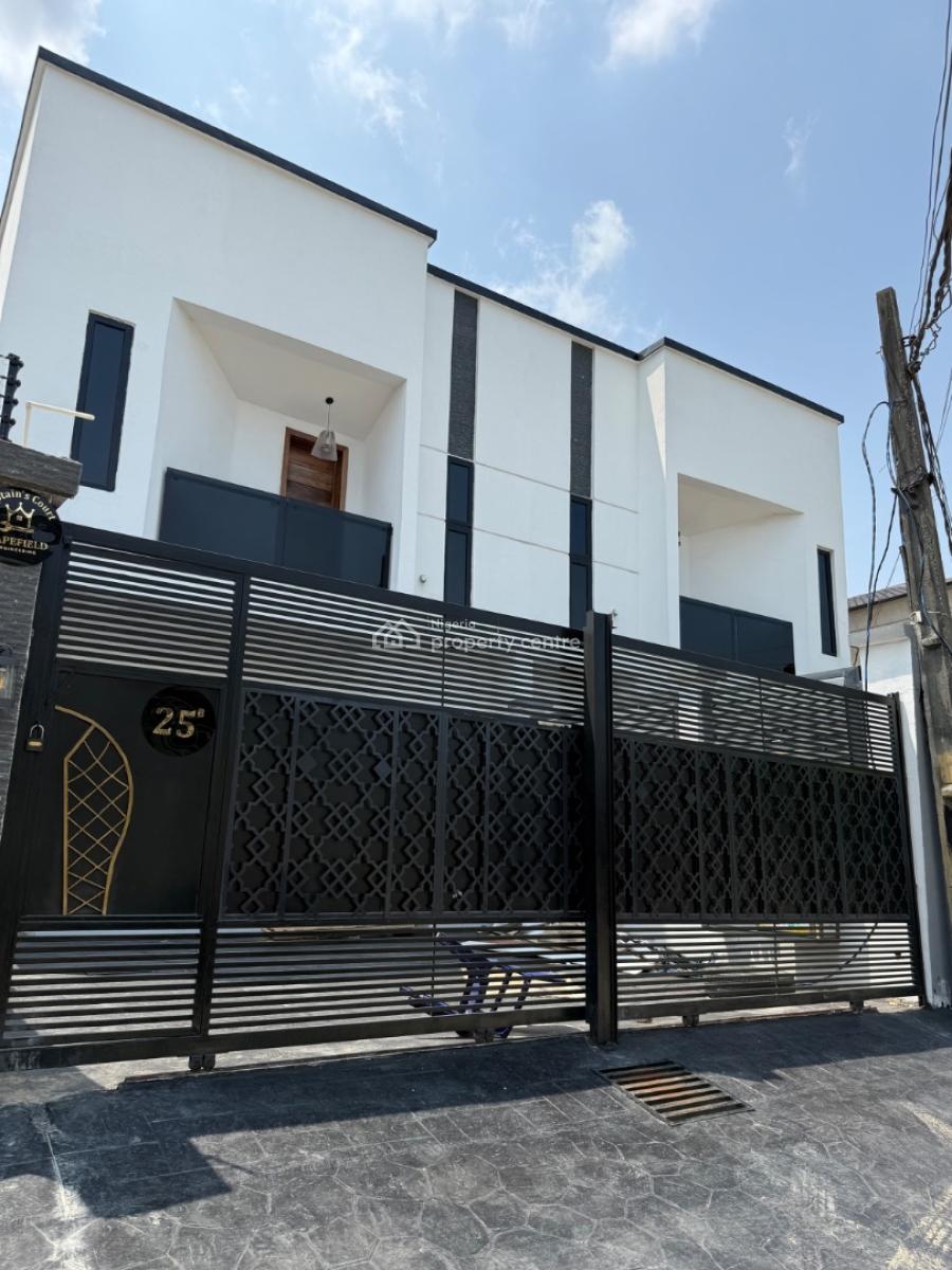 Luxury 4 Bedroom Semi-detached Duplex Plus Bq, Gbagada, Lagos, Semi-detached Duplex for Sale