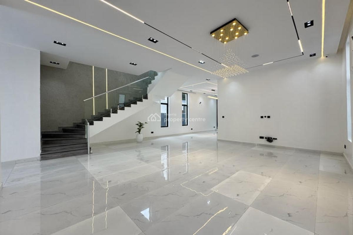 Charming 5 Bedroom Detached Duplex with Swimming Pool and Bq, Chevron Toll Gate, Lekki, Lagos, Detached Duplex for Sale