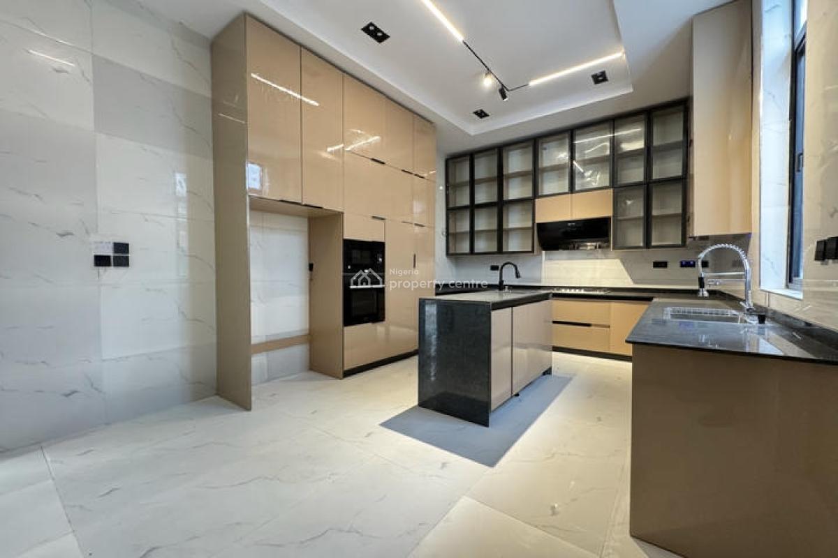 Charming 5 Bedroom Detached Duplex with Swimming Pool and Bq, Chevron Toll Gate, Lekki, Lagos, Detached Duplex for Sale