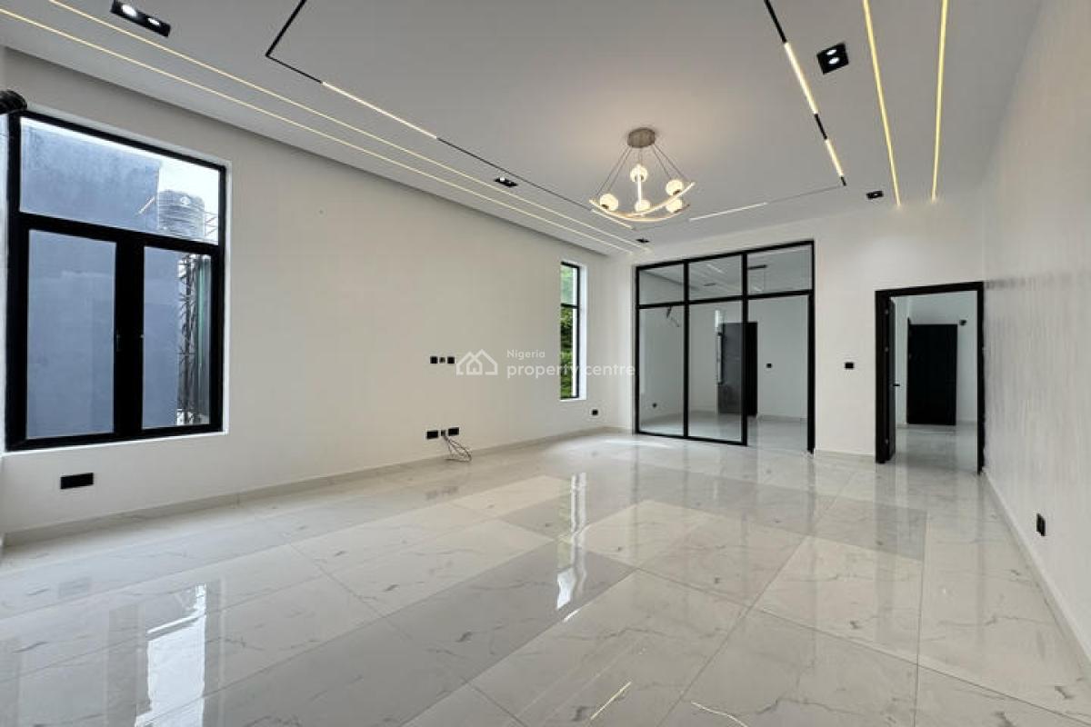 Charming 5 Bedroom Detached Duplex with Swimming Pool and Bq, Chevron Toll Gate, Lekki, Lagos, Detached Duplex for Sale