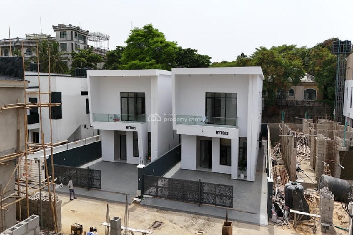 Charming 5 Bedroom Detached Duplex with Swimming Pool and Bq, Chevron Toll Gate, Lekki, Lagos, Detached Duplex for Sale